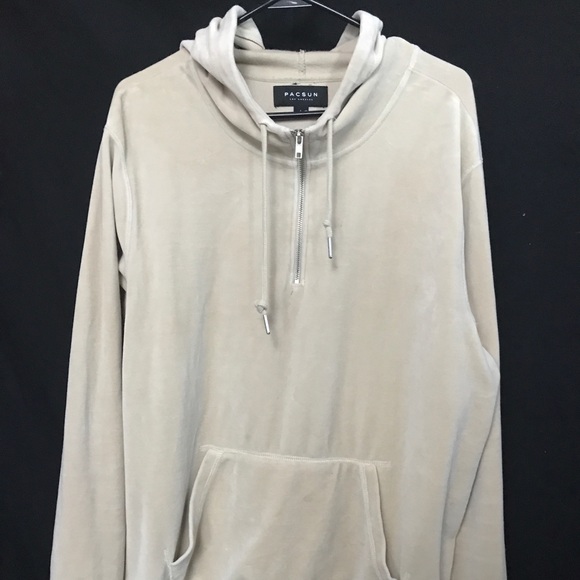 Suede Hoodie - Picture 1 of 2